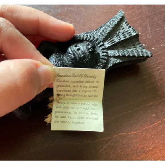 Tiki Polynesia Hawaii Collection Kanaloa God of Eternity - Picture 4 of 7